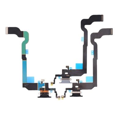 Шлейф коннектора зарядки для iPhone X, оригинал - интернет-магазин запасных частей для телефонов и электроники MaxService