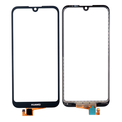 Сенсор для Huawei Y5 2019, AMN-LX9 (черный, логотип Huawei)