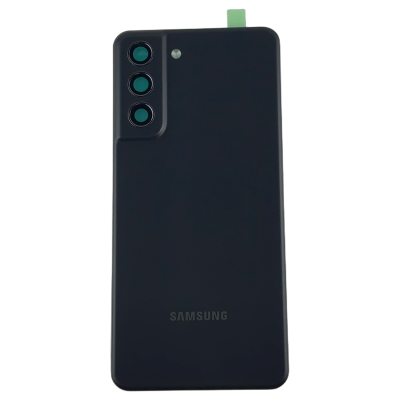 Задняя крышка для Samsung Galaxy S21 FE G990, с стеклом камеры, оригинал Китай (Graphite)