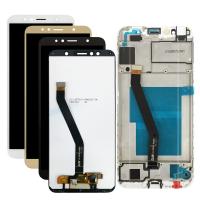 Дисплей для Huawei Y6 2018, ATU-L21, Y6 Prime, Honor 7C, AUM-L41, с рамкой - интернет-магазин запасных частей для телефонов и электроники MaxService