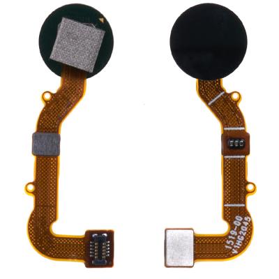 Сканер отпечатка пальцев для Xiaomi Redmi 9 M2004J19AG, со шлейфом (оригинал (с разборки), Iron Grey)