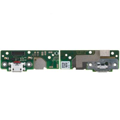 Нижняя плата для Lenovo Tab M8 FHD WiFi 3/32 Gb, TB-8705F, с коннектором зарядки (оригинал (снята с нового устройства))