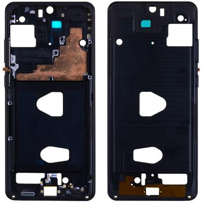 Рамка крепления дисплея для Samsung Galaxy S20 Ultra G988/S20 Ultra 5G G988B (Cosmic Black)