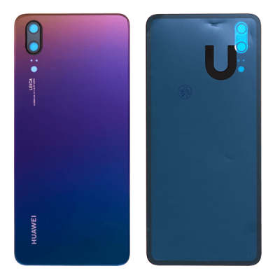 Задняя крышка для Huawei P20, EML-L29, копия (голубой)