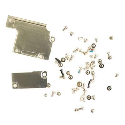 Набор винтов и крепежно-прижимных планок для iPhone 6S (винты с планками, Space Gray)