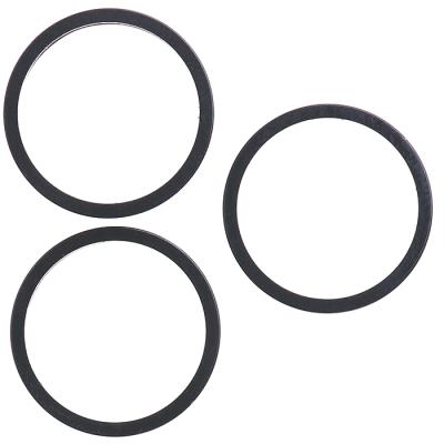 Ободок камеры для iPhone 14 Pro/14 Pro Max, 3шт (черный)