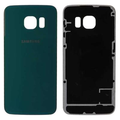 Задняя крышка для Samsung Galaxy S6 Edge G925F (оригинал (с разборки), зеленая)