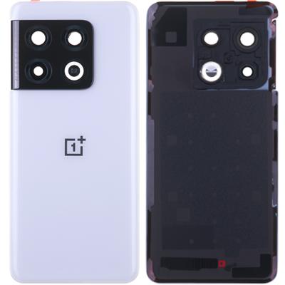 Задняя крышка для OnePlus 10 Pro, One+ 10 Pro, с стеклом камеры, оригинал PRC (Panda White)