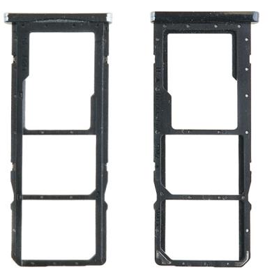 Держатель SIM карты для TP-Link Neffos X20 Pro TP9131A (оригинал (с разборки), черный)