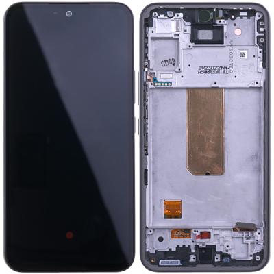 Дисплей для Samsung Galaxy A54 5G A546, с рамкой, оригинал (Service Pack) (Awesome Graphite)