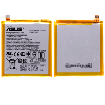 Аккумулятор C11P1601 для Asus ZenFone Live (A007), ZB501KL, оригинал - интернет-магазин запасных частей для телефонов и электроники MaxService