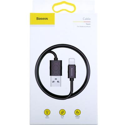 USB дата-кабель Baseus Yaven CALUN-01, Lightning, 2.1А, 1 м - інтернет-магазин запасних частин для телефонів та електроніки MaxService