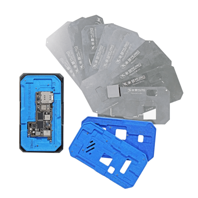 Набор трафаретов Mijing Z20 Pro iPhone X-16 Pro Max, с платформой - интернет-магазин запасных частей для телефонов и электроники MaxService