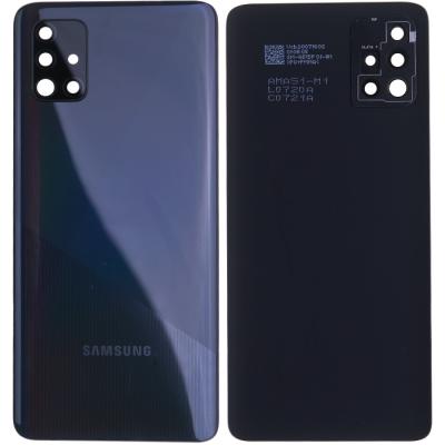 Задняя крышка для Samsung Galaxy A51 A515, с стеклом камеры - интернет-магазин запасных частей для телефонов и электроники MaxService