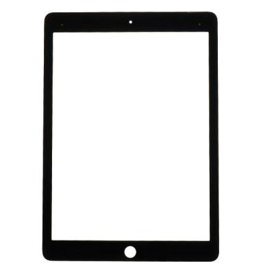 Стекло экрана под переклейку для iPad Pro 9.7", A1673 A1674, A1675, (9,7") (черное)