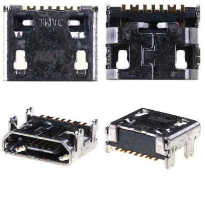 Коннектор (разъем) зарядки для Samsung Galaxy J1 mini Duos, 7 pin, micro-USB - интернет-магазин запасных частей для телефонов и электроники MaxService