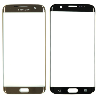 Стекло экрана под переклейку для Samsung Galaxy S7 Edge G935 (золотой)