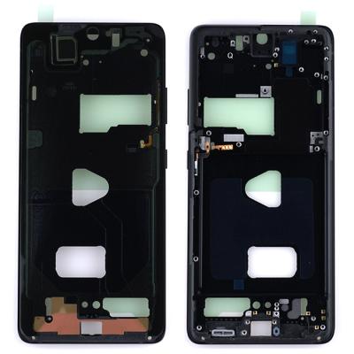Рамка крепления дисплея для Samsung Galaxy S21 Ultra 5G G998, European Version (Phantom Black)