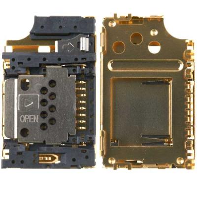 Коннектор SIM-карты для Nokia 5610, 6500s, 7390, коннектор карты памяти - интернет-магазин запасных частей для телефонов и электроники MaxService