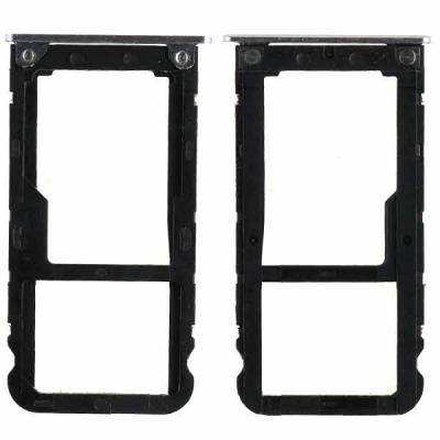 Держатель SIM карты для TP-Link Neffos X1 Max TP903A, оригинал (Cloudy Grey)