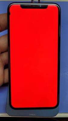 Дисплей для iPhone XS, оригинал (переклеено стекло) с дефектом (№109)