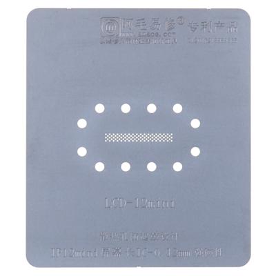 Трафарет Amaoe BGA iPhone 12 mini, 0.12mm, дисплея - інтернет-магазин запасних частин для телефонів та електроніки MaxService