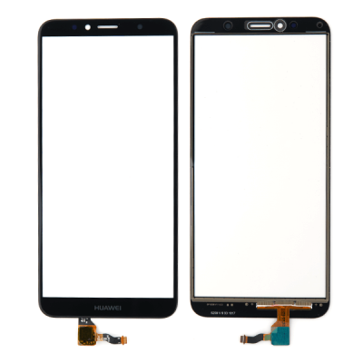 Сенсор для Huawei Y6 2018, Honor 7C, Huawei Y6 Prime 2018, Honor 7A Pro (логотип Huawei, черный)