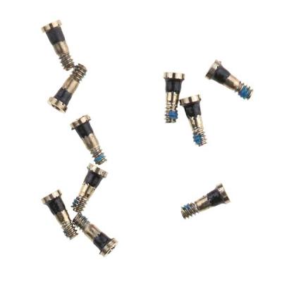 Винты внешние для Apple iPhone 7, iPhone 7 Plus, 10шт. (Gold)