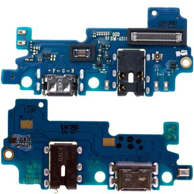 Нижня плата Samsung Galaxy A31 2020 A315, оригінал - інтернет-магазин запасних частин для телефонів та електроніки MaxService