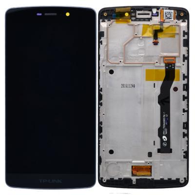Дисплей для TP-Link Neffos C5 MAX TP702A, з сенсорним екраном, з рамкою, оригінал - інтернет-магазин запасних частин для телефонів та електроніки MaxService