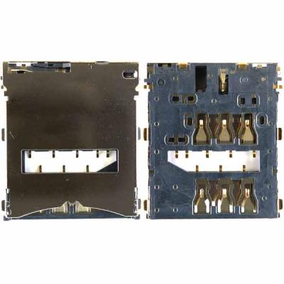 Коннектор SIM-карты для Sony C6602 L36h Xperia Z, C6603 L36i Xperia Z, C6606 L36 - интернет-магазин запасных частей для телефонов и электроники MaxService