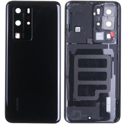 Задняя крышка для Huawei P40 Pro, ELS-NX9 (оригинал, черная)