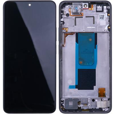 Дисплей для Xiaomi Redmi Note 11 Pro+ 5G, Redmi Note 11 Pro Plus 5G , с рамкой, Service оригинал (Mysterious Black)