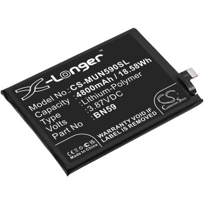 Аккумулятор BN59, Cameron Sino для Xiaomi Redmi Note 10, (Li-Polymer, 4800mAh, 3.87В) - интернет-магазин запасных частей для телефонов и электроники MaxService