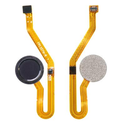 Сканер отпечатка пальцев для TP-Link Neffos X20 TP7071A, Neffos X20 Pro TP9131A, со шлейфом (оригинал (с разборки), Aurora Purple)