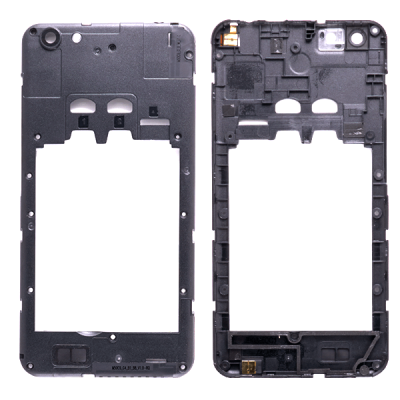 Средняя часть корпуса для TWOE 2E E500A, 2017г., с стеклом камеры, оригинал - интернет-магазин запасных частей для телефонов и электроники MaxService