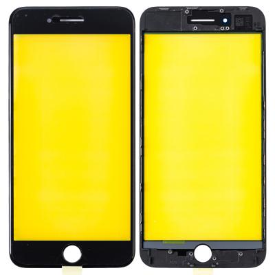 Стекло дисплея для iPhone 8 Plus, без OCA пленки (черное) Стекло дисплея для iPhone 8 Plus, без OCA пленки (черное)