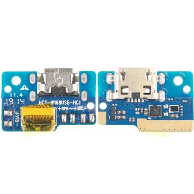 Нижняя плата коннектора зарядки для Blackview A60, с компонентами - интернет-магазин запасных частей для телефонов и электроники MaxService