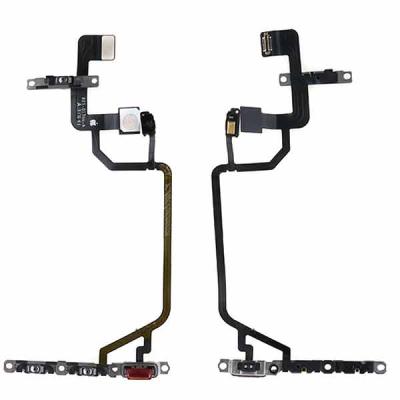 Шлейф для iPhone XR кнопки включения и регулировки громкости, с микрофоном и вспышкой - интернет-магазин запасных частей для телефонов и электроники MaxService