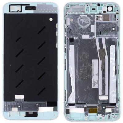 Рамка крепления дисплея для Asus ZenFone 4, ZE554KL, с боковыми кнопками (зеленая)