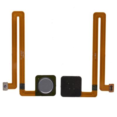 Шлейф для TP-Link Neffos X1 Lite, TP904, с сканеком отпечатка пальцев (Cloudy Grey)