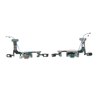 Шлейф коннектора зарядки Samsung Galaxy S7, G930, G930F, G930FD, с сенсорными кнопками, с микрофоном - интернет-магазин запасных частей для телефонов и электроники MaxService
