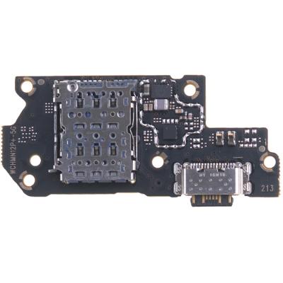 Нижня плата конектора зарядки для Xiaomi Redmi Note 12 Pro+ 5G, з конектором SIM-карти, оригінал - інтернет-магазин запасних частин для телефонів та електроніки MaxService