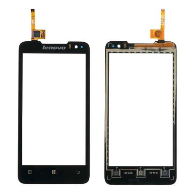 Сенсорний екран для Lenovo P770, чорний - інтернет-магазин запасних частин для телефонів та електроніки MaxService