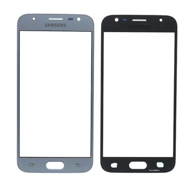 Стекло экрана под переклейку для Samsung Galaxy J3 2017 J330, (5") (голубой)