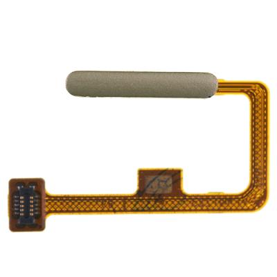 Кнопка включения для Xiaomi Mi 11 Lite 5G/Mi11 4G, с сканером отпечатка пальцев (Yellow)
