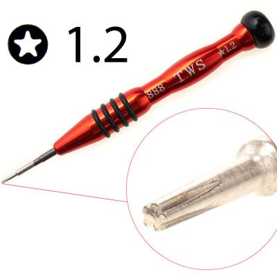Отвертка звездочка TWS 888, 1,2 мм, 25 мм - интернет-магазин запасных частей для телефонов и электроники MaxService