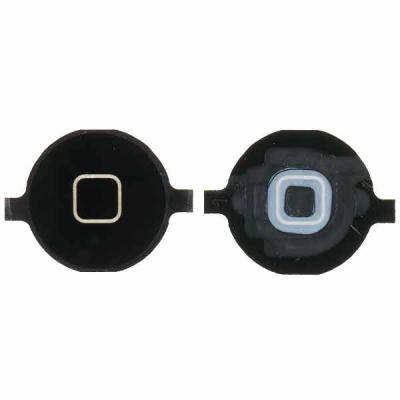 Пластик кнопки меню для Apple iPhone 3G, iPhone 3GS, iPhone 4, черный - интернет-магазин запасных частей для телефонов и электроники MaxService