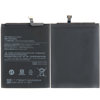 Аккумулятор BN44 для Xiaomi Redmi 5 Plus (Li-Polymer, 3.85В, 4000mAh), High Copy, без логотипа - интернет-магазин запасных частей для телефонов и электроники MaxService