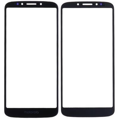 Стекло экрана под переклейку для Motorola Moto E5 Plus, XT1944, (5,7") (черное)